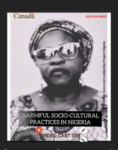 Harmful Cultural Practices that Promotes Gender Based Violence.